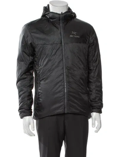 Pre-owned Arc'teryx Windbreaker In Gray