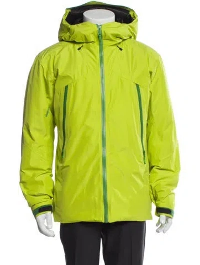 Pre-owned Arc'teryx Windbreaker In Green