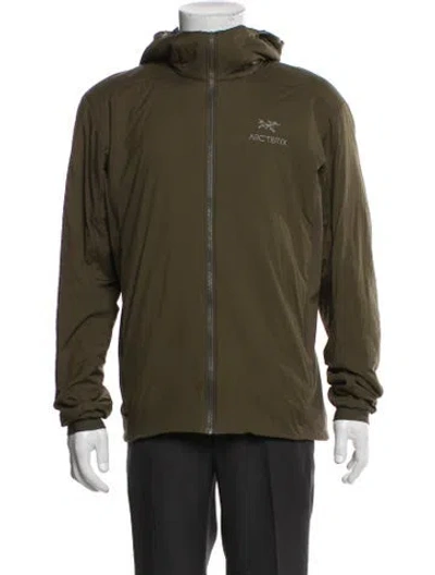 Pre-owned Arc'teryx Windbreaker In Green