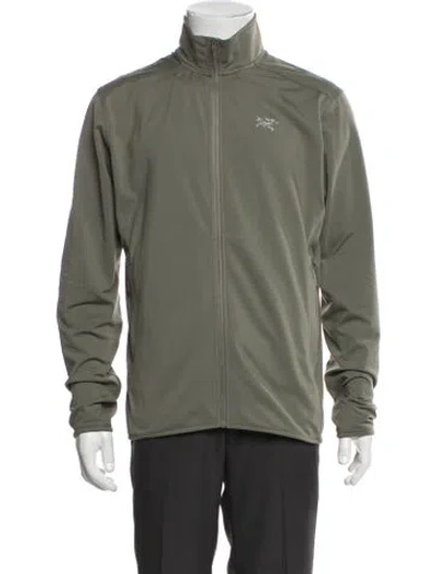Pre-owned Arc'teryx Windbreaker In Green