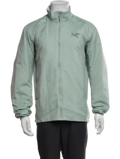 Pre-owned Arc'teryx Windbreaker In Green