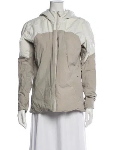 Pre-owned Arc'teryx Windbreaker In Neutral
