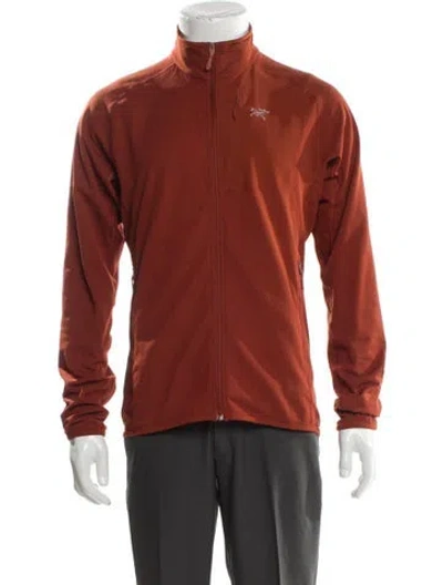 Pre-owned Arc'teryx Windbreaker In Orange