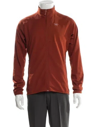 Pre-owned Arc'teryx Windbreaker In Orange