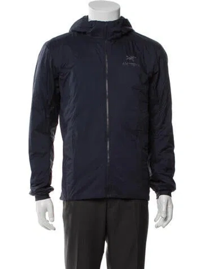 Pre-owned Arc'teryx Windbreaker W/ Tags In Blue