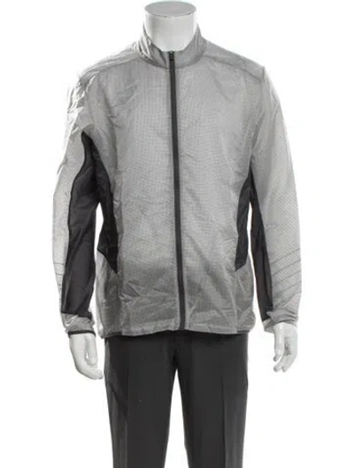 Pre-owned Arc'teryx Windbreaker W/ Tags In Gray