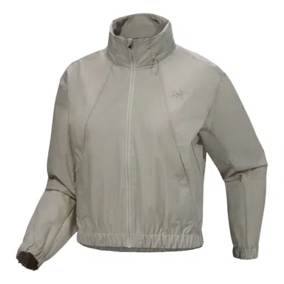 Arc'teryx (wmns)  Naya Cropped Stowhood Jacket 'habitat' In Gray