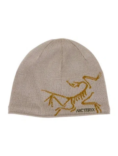 Pre-owned Arc'teryx Wool Beanie Hat In Brown