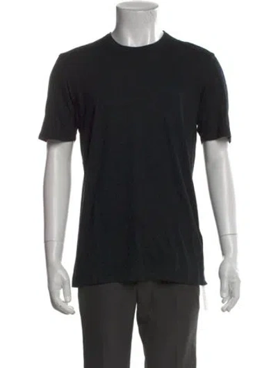 Pre-owned Arc'teryx Wool Crew Neck T-shirt In Black