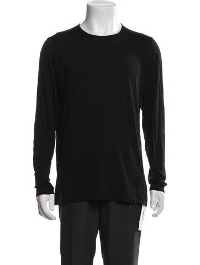 Pre-owned Arc'teryx Wool Crew Neck T-shirt In Blue