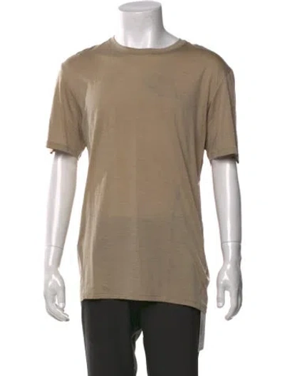 Pre-owned Arc'teryx Wool Crew Neck T-shirt In Neutral