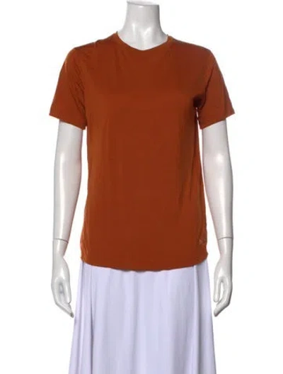 Pre-owned Arc'teryx Wool Crew Neck T-shirt In Orange