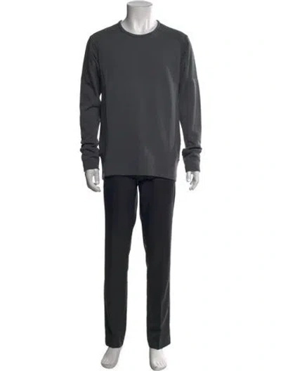 Pre-owned Arc'teryx Wool Long Sleeve Shirt In Gray