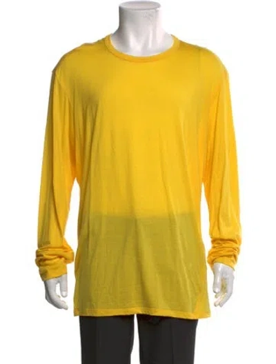 Pre-owned Arc'teryx Wool Long Sleeve Shirt In Yellow