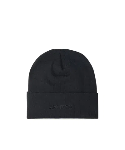 Arc'teryx Word Toque Knitted Hat In Black