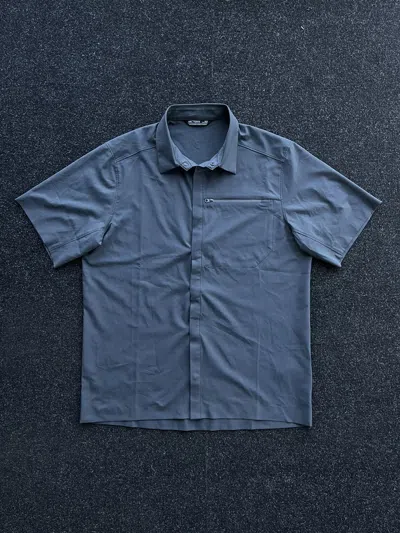 Pre-owned Arcteryx X Outdoor Life Arc'teryx Skyline Shirt Ss Short Sleeve Shirt Outdoor In Grey