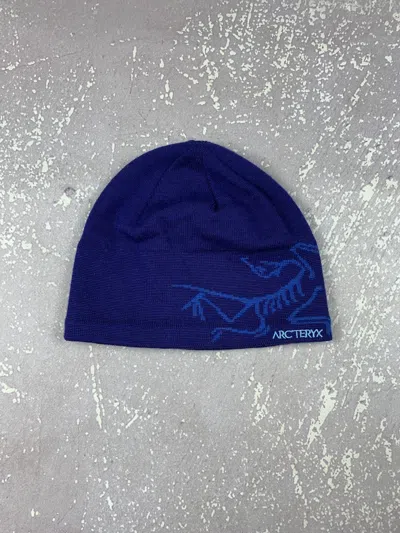 Pre-owned Arcteryx X Outdoor Life Vintage Arcteryx Bird Head Toque Beanie One Size Purple