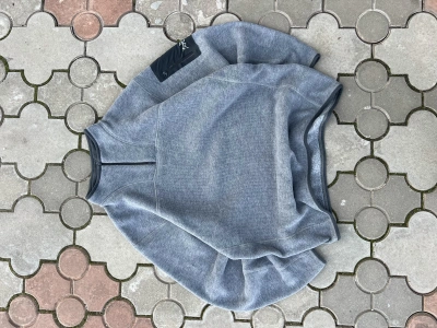 Pre-owned Arcteryx X Outdoor Life Vintage Arcteryx Fleece Half Zip Sweatshirt Y2k Usa In Grey