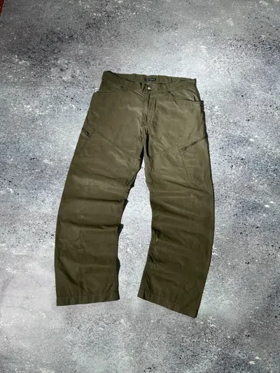 Pre-owned Arcteryx X Outdoor Style Go Out Vintage Arc'teryx Cargo Pants Baggy Pocket Logo Gorpcore In Brown