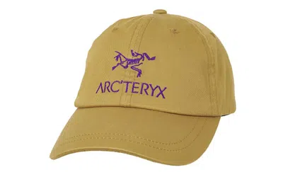 Pre-owned Arcteryx X Palace Arcteryx 6 Panel Collab Hat In Gold