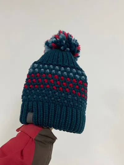 Pre-owned Arcteryx X Vintage Arcteryx Hat Vintage Knitted Pleasant Bumbon In Red