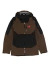 Arc'teryx Zipped Hooded Raincoat In Brown