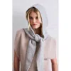 Arctic Fox & Co. Arctic Fox & Co The Alpaca Blend Hooded Scarf In Gray
