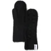 Arctic Fox & Co. Arctic Fox & Co The Mohair & Merino Wool Blend Mittens In Black