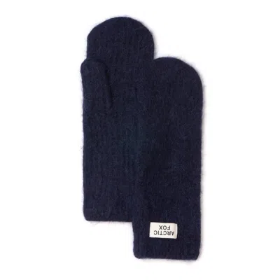 Arctic Fox & Co. Women's Blue The Alpaca Mittens - Deep Sea Navy