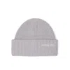 Arctic Fox & Co. Women's Embroidered Merino Wool Beanie - Grey Melange In Gray