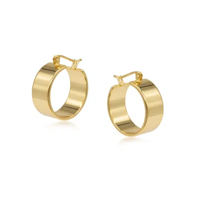 Arctic Fox & Co. Women's Gold Charlotta Hoop Earrings