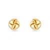 Arctic Fox & Co. Women's Gold Stud Earring - Iris In Gold