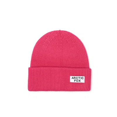 Arctic Fox & Co. Women's Pink / Purple Recycled Bottle Beanie - Hot Pink In Pink/purple