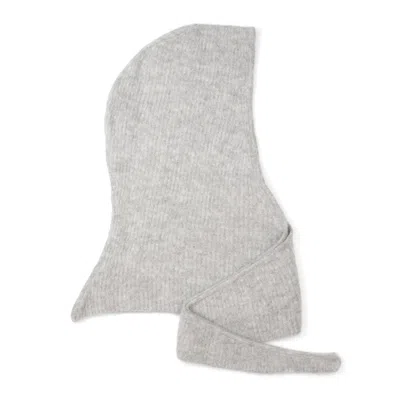 Arctic Fox & Co. Women's The Alpaca Hooded Scarf - Blizzard Grey In Gray