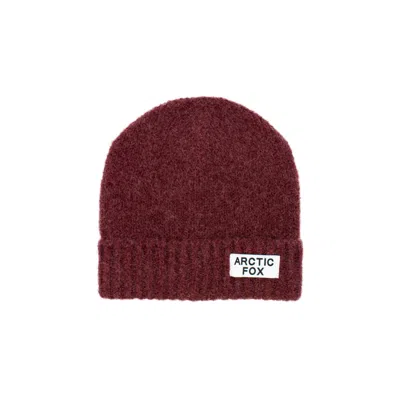 Arctic Fox & Co. Women's The Mohair Beanie In Bloodstone Red In Burgundy