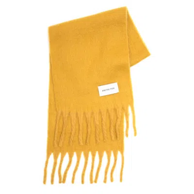 Arctic Fox & Co. Women's Yellow / Orange The Stockholm Scarf Frozen Amber In Yellow/orange