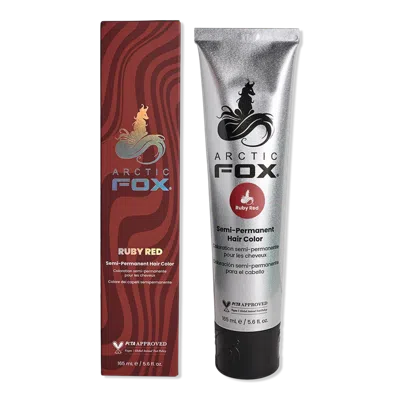 Arctic Fox Semi Permanent Hair Color - Naturals - Ruby Red