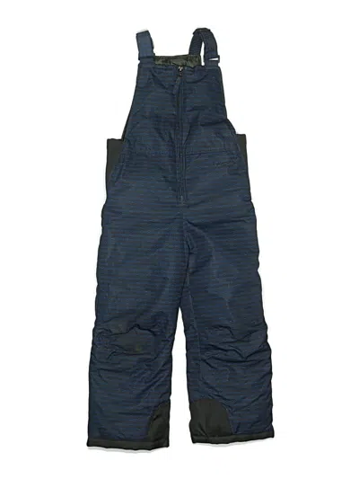 Pre-owned Arctix Kids' Snow Pants With Bib In Blue