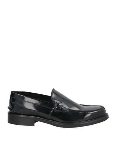 Arcuri Man Loafers Black Size 11 Leather