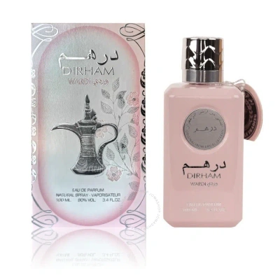 Ard Al Zaafaran Ladies Dirham Wardi Edp Spray 3.4 oz Fragrances 6423080609965 In Black / Orange