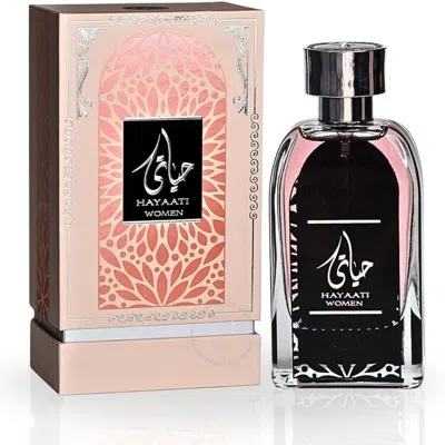 Ard Al Zaafaran Ladies Hayaati Edp Spray 3.4 oz Fragrances 6432521422452 In White