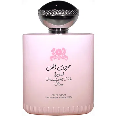 Ard Al Zaafaran Ladies Huroof Al Hub Flora Edp Spray 3.4 oz Fragrances 6266515361850