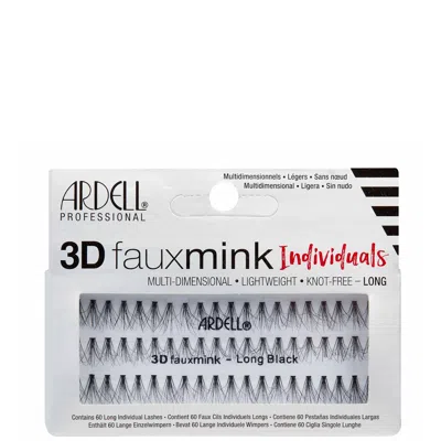 Ardell Faux Mink 3d Individuals - Long In White