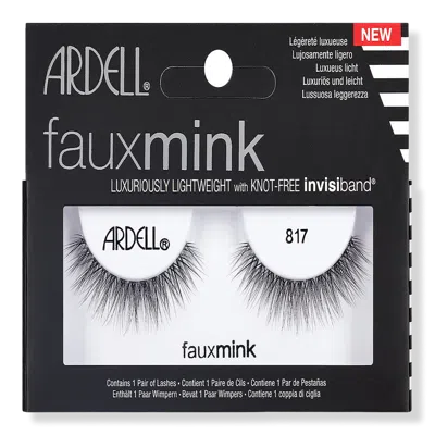 Ardell Faux Mink #817 False Eyelash, Lightweight With Invisiband