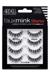 Ardell Faux Mink Wispies Fake Eyelashes In Black