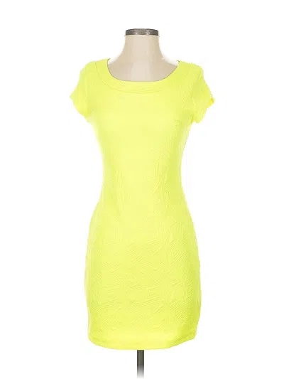 Pre-owned Arden B Casual Dress In Yellow