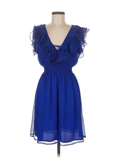 Pre-owned Arden B Cocktail Dress In Blue
