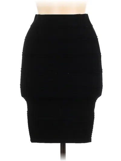 Pre-owned Arden B Formal Skirt In Black
