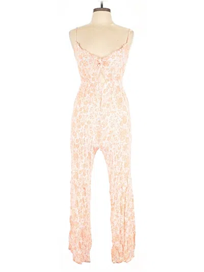 Pre-owned Arden B Jumpsuit In White
