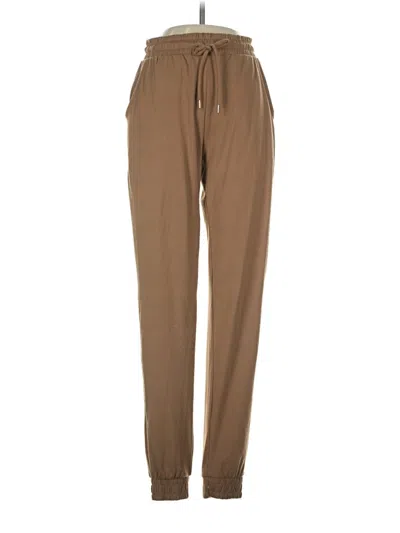 Pre-owned Ardene Casual Pants In Brown